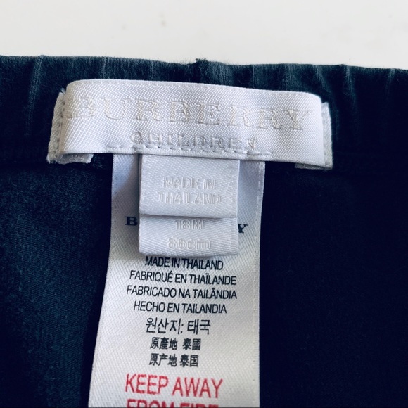 ❤️SOLD❤️ Burberry girls pants leggings - Picture 3 of 5